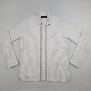 Abercrombie & Fitch Shirt Mens Medium Patterned Button Up Long Sleeve Casual